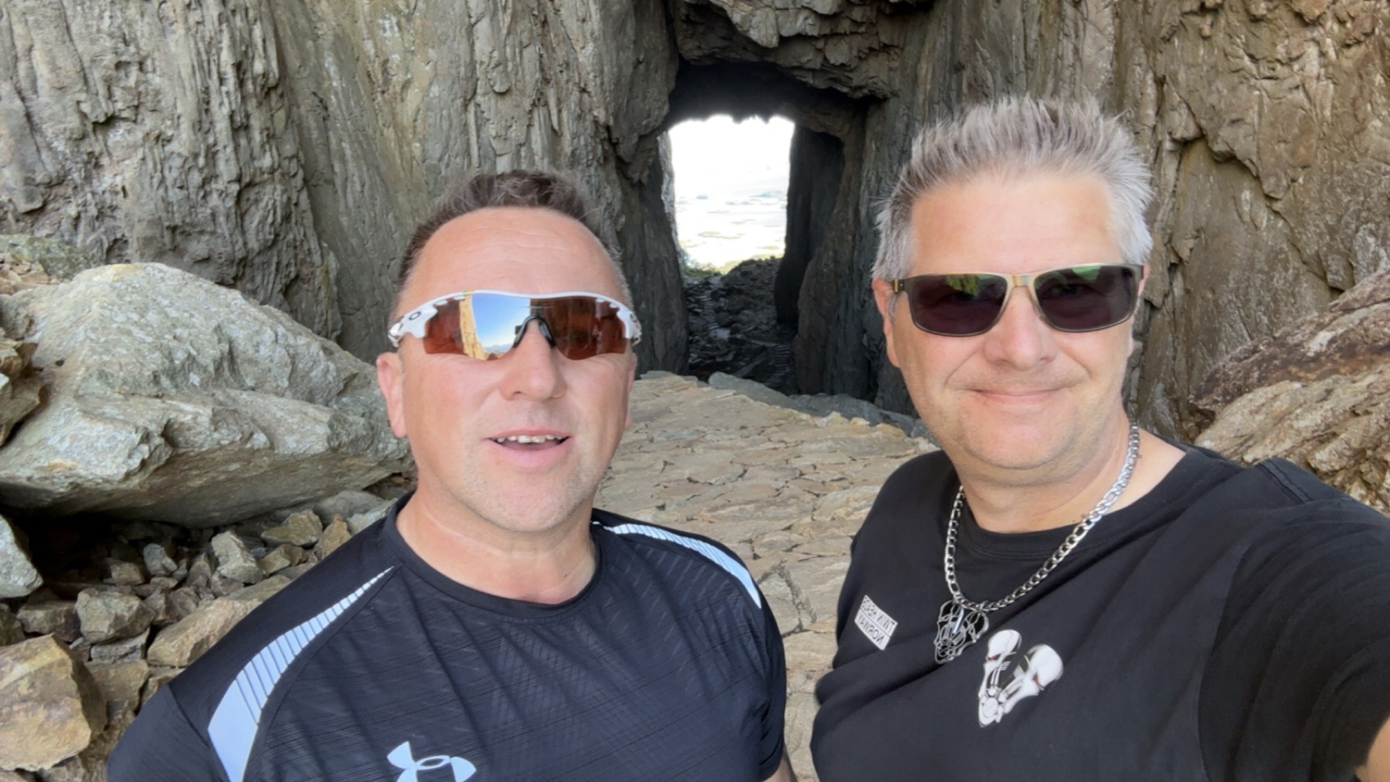 Tur i Torghatten sammen med Stein Eirik
